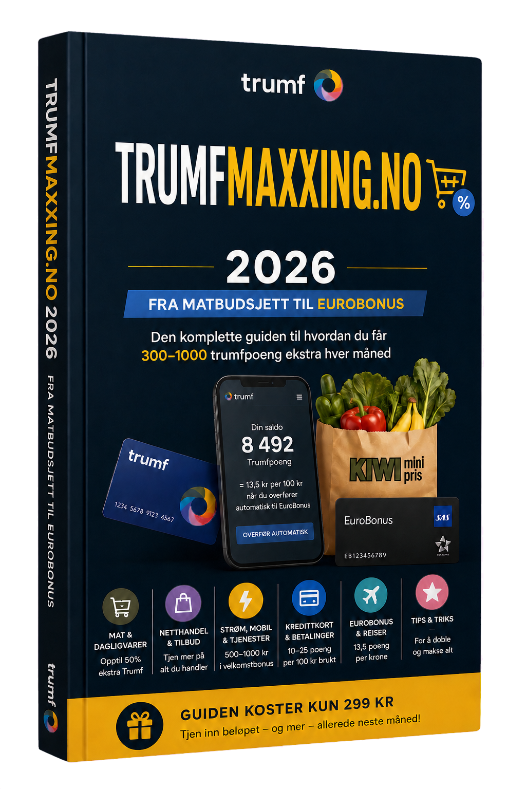 Bokcover for trumfmaxxing.no 2026